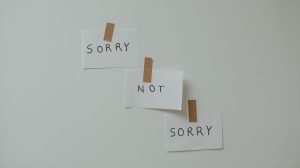 Stop Apologizing